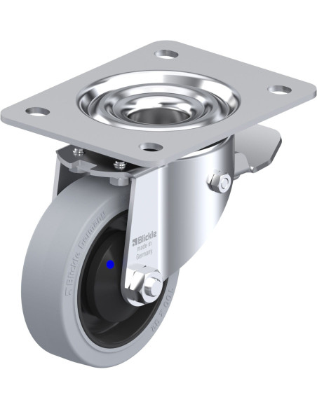 LK-POEV 100XKA-3-ST-SG pasukamas ratukas su stabdžiais