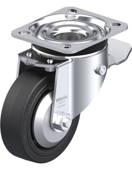 LK-POEV 100XR-1-ST-FA pasukamas ratukas su stabdžiais