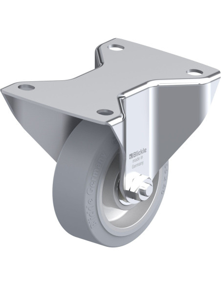 BK-ALEV 100K-3-SG fiksuotas ratukas dengtas guma