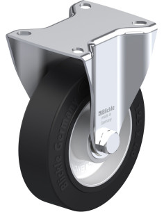 BK-ALEV 125K-1 fiksuotas ratukas dengtas guma