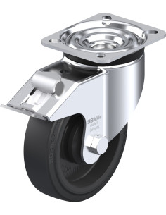 LK-POEV 125KA-1-FI pasukamas ratukas su stabdžiais, 125 mm