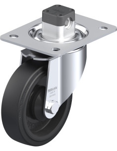 LK-POEV 125KA-3-CS11 pasukamas ratukas su stabdžiais, 125 mm