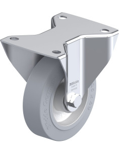 BK-ALEV 125K-3-SG fiksuotas ratukas su guma