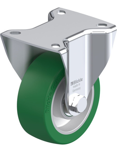 BK-ALST 100K-1 poliuretano fiksuotas ratukas 100 mm