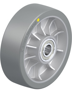 ALTH 162/20K-AS antistatinis poliuretaninis ratas 160x50 mm