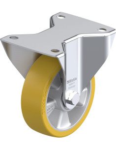 BK-ALTH 125K-3 poliuretano fiksuotas ratukas 125 mm