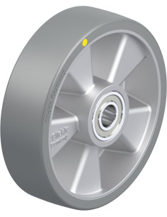 ALTH 180/20K-AS - antistatinis poliuretaninis ratas 180 mm