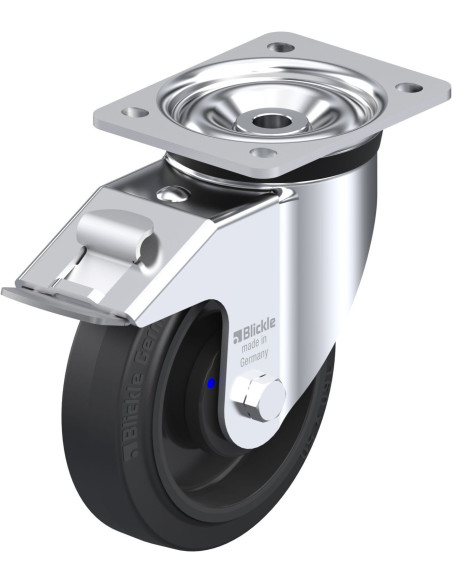 LK-POEV 160XKA-FI pasukamas ratukas su stabdžiais