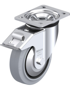 LK-POEV 160XKA-FI-SG-FA pasukamas ratukas su stabdžiais,