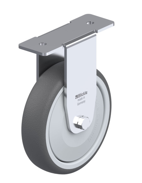 BKPA-PATH 126KF-29 - Poliuretano fiksuotas ratukas 125 mm