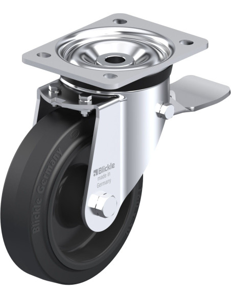 LK-POEV 160XR-ST pasukamas ratukas su stabdžiais