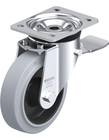 LK-POEV 160XR-ST-SG pasukamas ratukas su stabdžiais