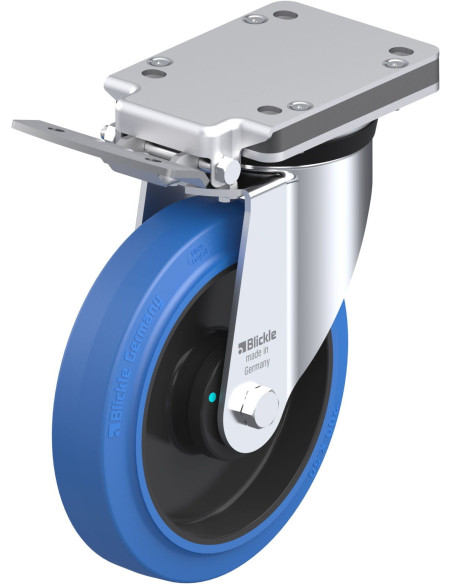 LK-POEV 200KAD-IS-SB pasukamas ratukas su stabdžiais, 200 mm