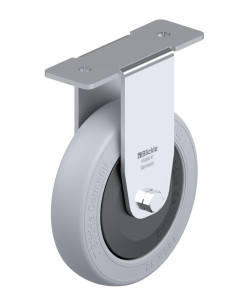 BKPA-POES 127KF-29-SG fiksuotas ratukas su guma