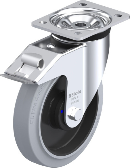 LK-POEV 200XKA-FI-SG pasukamas ratukas su stabdžiais