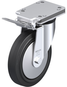 LK-POEV 200XKA-IS-FA pasukamas ratukas su stabdžiais