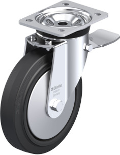 LK-POEV 200XKA-ST-FA pasukamas ratukas su stabdžiais