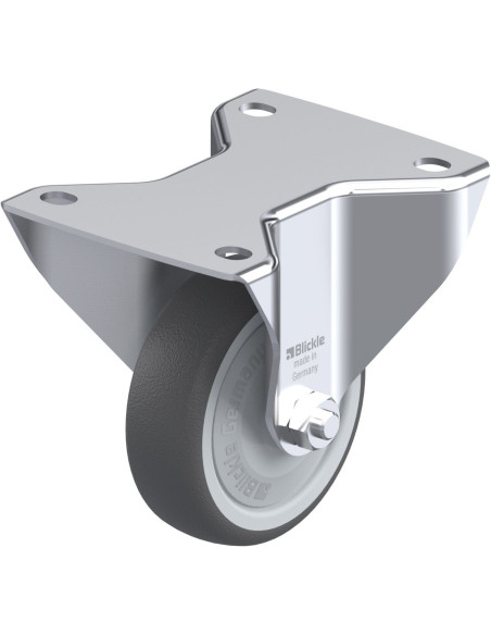 BK-PATH 100KF-3 poliuretano fiksuotas ratukas 100 mm