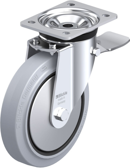 LK-POEV 200XR-ST-SG-FA pasukamas ratukas su stabdžiais, 200