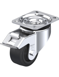 LK-POEV 82KF-FI pasukamas ratukas su stabdžiais, 80 mm