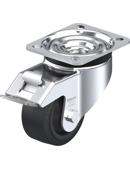 LK-POEV 82KF-FI pasukamas ratukas su stabdžiais, 80 mm