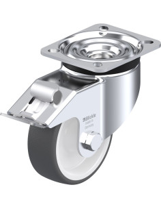 LK-POTH 100G-1-FI poliuretano ratukas su stabdžiais