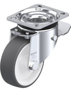 LK-POTH 100G-1-ST poliuretano ratukas su stabdžiais