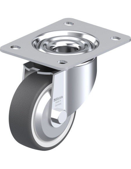 LK-POTH 100G-3-FA poliuretano pasukamas ratukas 100 mm