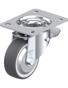 LK-POTH 100G-3-ST-FA poliuretano ratukas su stabdžiais