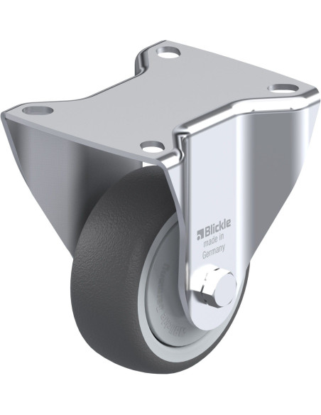 BK-PATH 80KF poliuretano fiksuotas ratukas