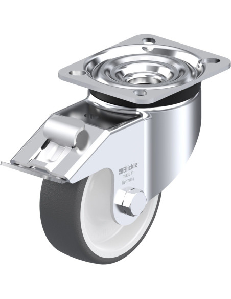 LK-POTH 100R-1-FI - Poliuretano pasukamas ratukas su