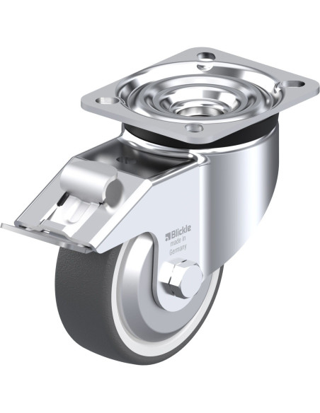 LK-POTH 100R-1-FI-FA poliuretano pasukamas ratukas su