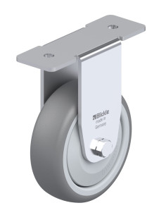 BKPA-TPA 101KF-29 Fiksuotas gumos ratukas 100mm