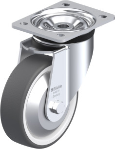 LK-POTH 150G-FA poliuretano pasukamas ratukas 150 mm