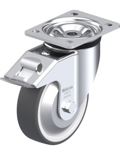 LK-POTH 150G-FI-FA poliuretano ratukas su stabdžiais