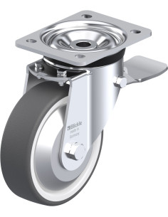 LK-POTH 150K-ST-FA poliuretano ratukas su stabdžiais