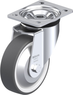 LK-POTH 150R-FA poliuretano pasukamas ratukas 150 mm