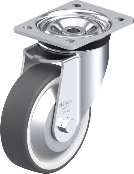 LK-POTH 150R-FA poliuretano pasukamas ratukas 150 mm