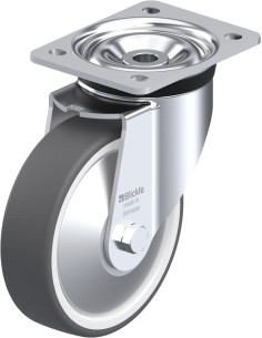 LK-POTH 160K-FA poliuretano pasukamas ratukas 160 mm