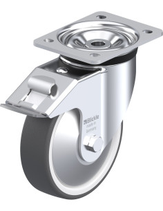 LK-POTH 160K-FI-FA poliuretano ratukas su stabdžiais