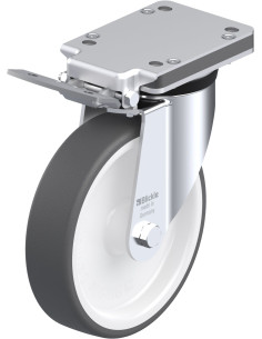 LK-POTH 200G-IS Poliuretano ratukas su stabdžiais