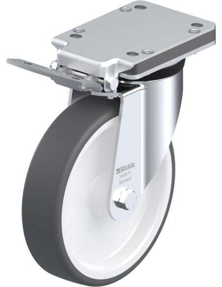 LK-POTH 200G-IS Poliuretano ratukas su stabdžiais