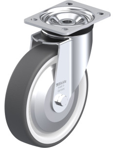 LK-POTH 200K-FA poliuretano pasukamas ratukas 200 mm