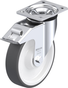 LK-POTH 200K-FI poliuretano ratukas su stabdžiais