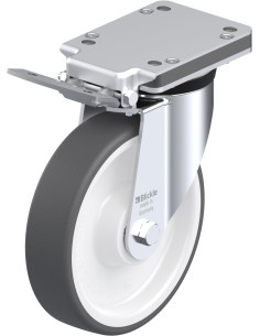 LK-POTH 200K-IS poliuretano ratukas su stabdžiais