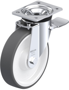 LK-POTH 200K-ST poliuretano ratukas su stabdžiais