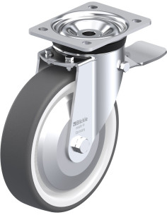 LK-POTH 200K-ST-FA poliuretano ratukas su stabdžiais