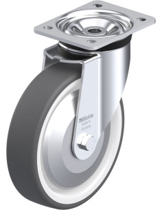 LK-POTH 200R-FA poliuretano pasukamas ratukas 200 mm