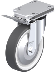 LK-POTH 200R-IS-FA poliuretano ratukas su stabdžiais