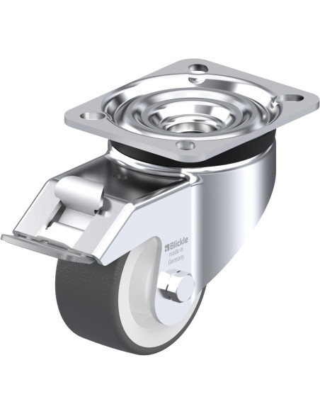 LK-POTH 75G-FI poliuretano ratukas su stabdžiais